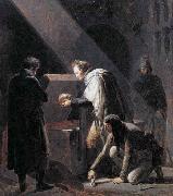 Vivant Denon Replacing El Cid-s Remains in their Tombs Jean Honore Fragonard